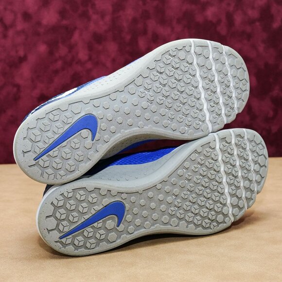 Nike Men Metcon 2 Flywire Blue fabric training Sneakers sz 10.5 - Picture 4 of 6